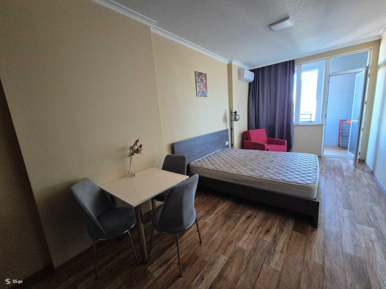Batum’da kiralık stüdyo daire — Sherif Khimshiashvili Sokak, 47 — 34 m² — $400/ay · 2/5