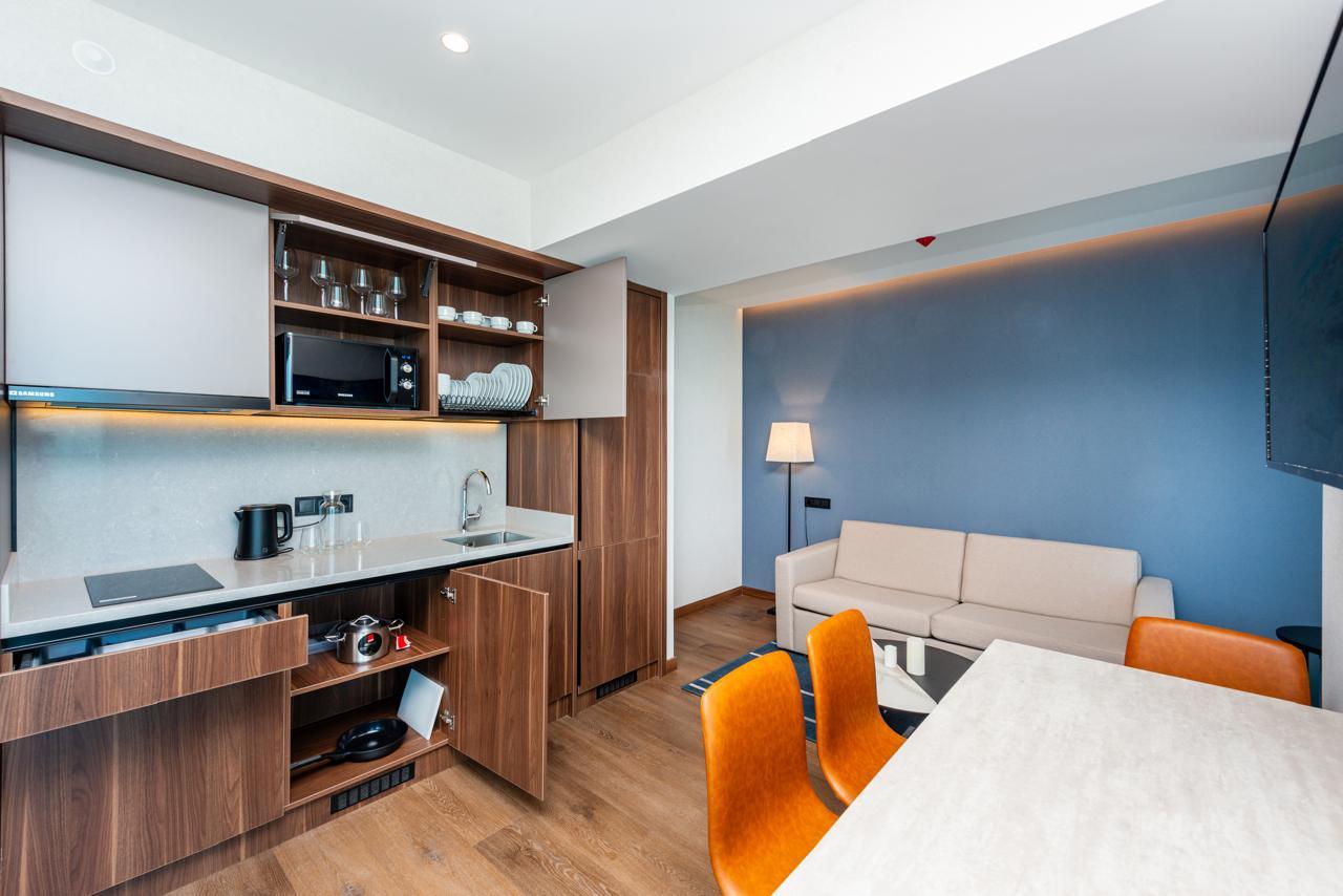 Batum’da kiralık 2 odalı daire — Alliance Privilege — 52 m² — $1.500/ay · 3/5